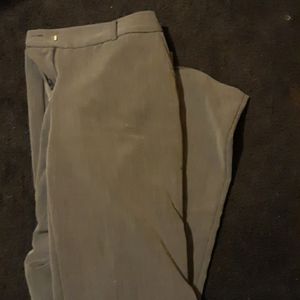 Gray dress pants